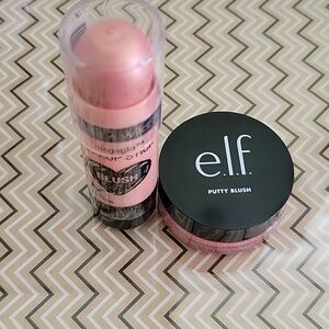 Wet N Wild Highlighter and Elf Putty Blush